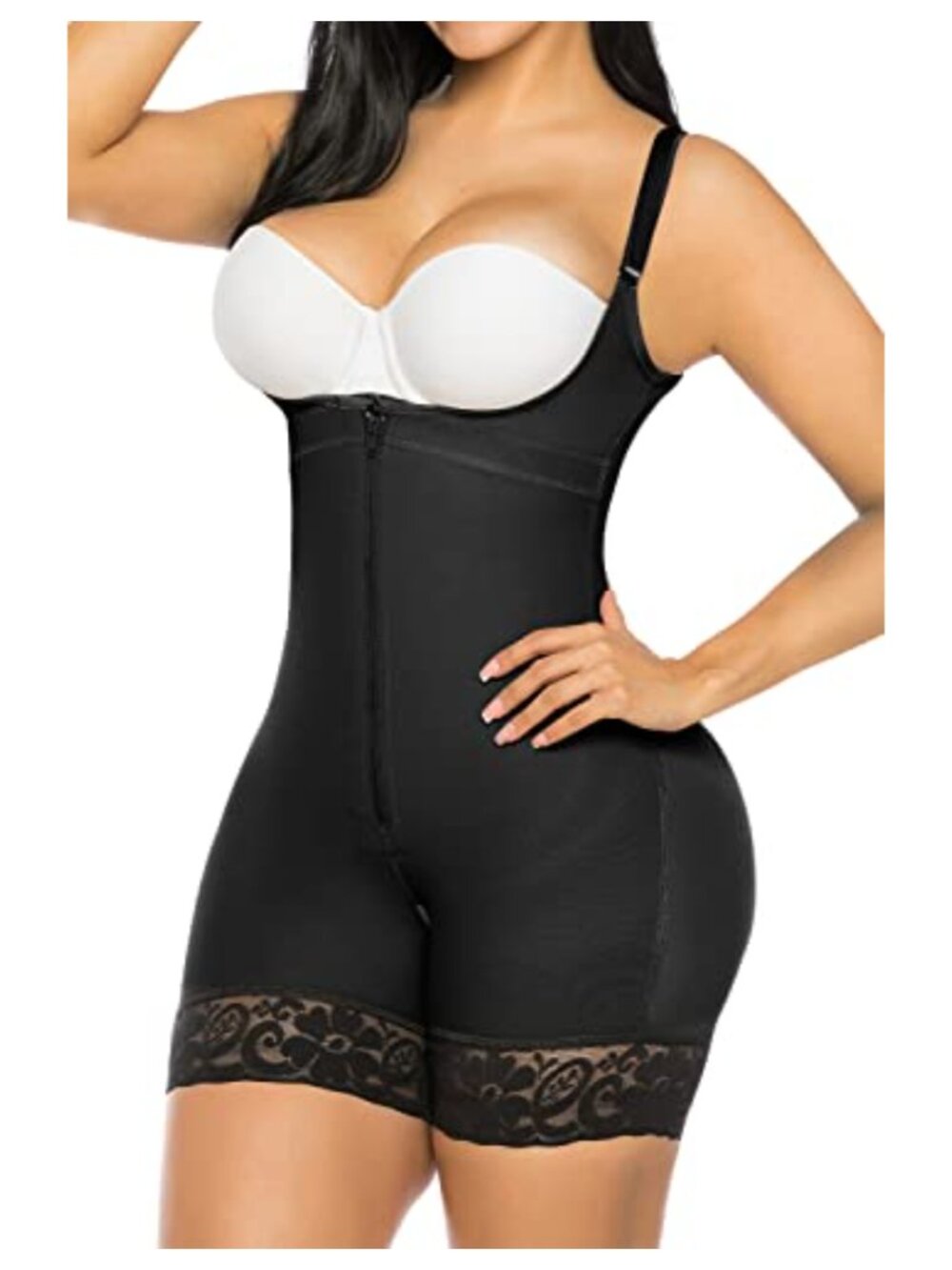 Fajas Colombianas Shapewear Tummy Control Bodysuit Postpartum Hips Lifter